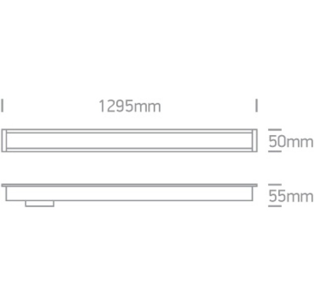 Lubinis LED šviestuvas 20W-30W-40W CCT 38145BR/W/V