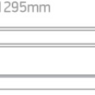 Lubinis LED šviestuvas 20W-30W-40W CCT 38145BR/W/V