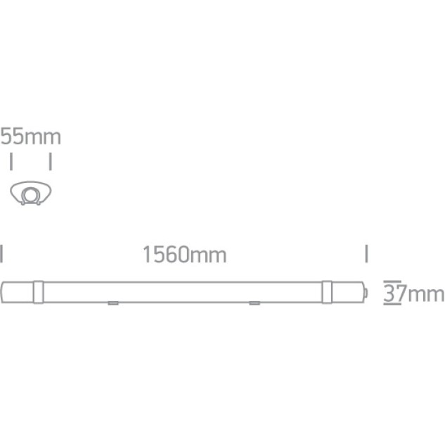 LED prožektorius 45W 6000K IP65 38145LA/D
