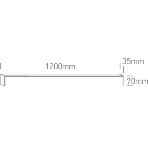 Ceiling LED light fixture 20W-30W-40W CCT 38150A/W/V