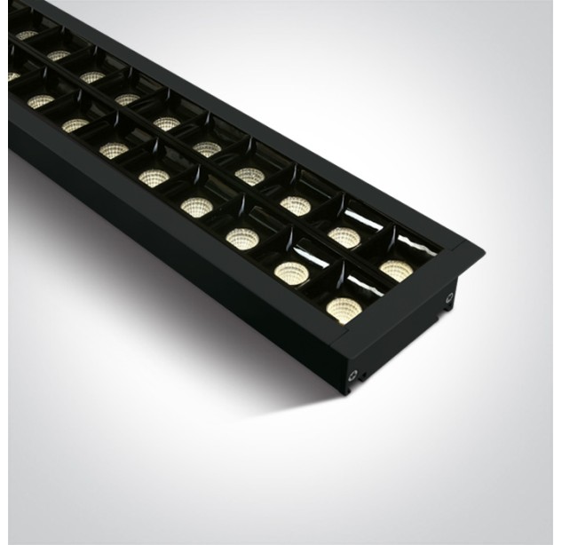 Lubinis LED šviestuvas 40W 3000K 38150BR/B/W