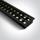 Lubinis LED šviestuvas 40W 3000K 38150BR/B/W