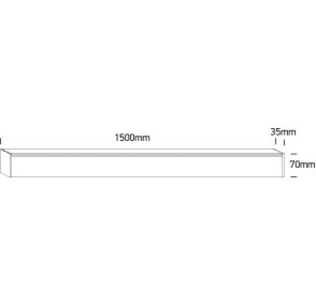 Lubinis LED šviestuvas 30W-40W-50W CCT 38151A/B/V