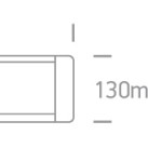 Lubinis LED šviestuvas 48W CCT 38248M/W/V