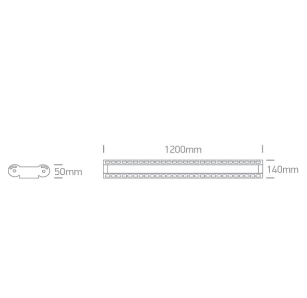 LED prožektorius 80W 4000K 38280/W/C