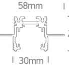 Įleidžiamas šviestuvas 400W/CircuitW 42001ATR/B Įleidžiamas šviestuvas 400W/CircuitW 42001ATR/B