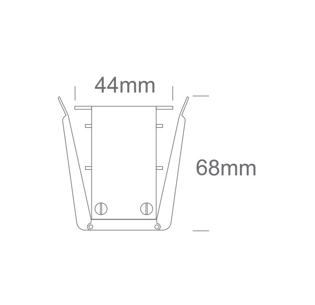 Apšvietimo bėgis 400W/CircuitW 42001RB/B