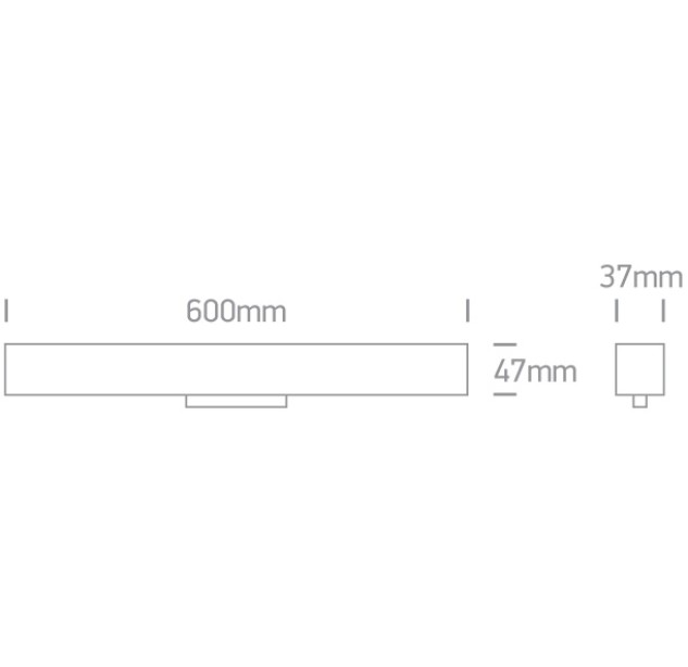 Bėginis LED šviestuvas 25W CCT 42100B/W/V