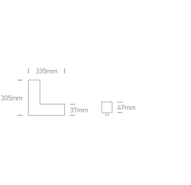 Apšvietimo bėgis 25W 3000K 42100EL/B/W Apšvietimo bėgis 25W 3000K 42100EL/B/W