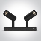 Bėginis LED šviestuvas 2x6W 42108AL/B/V