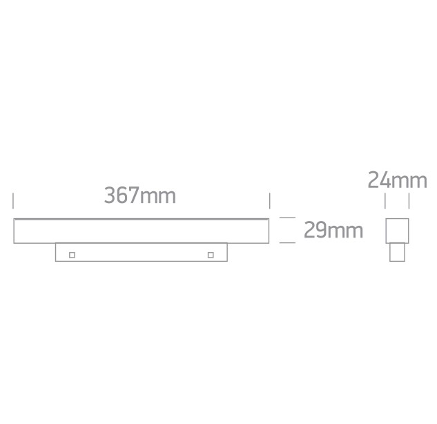 Bėginis LED šviestuvas 18W CCT 42112BA/B/V