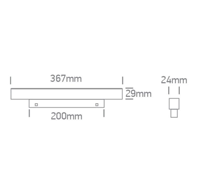 Bėginis LED šviestuvas 18W 42112BAL/B/V Bėginis LED šviestuvas 18W 42112BAL/B/V