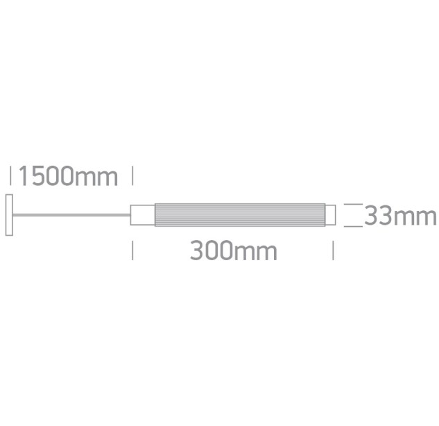 Apšvietimo bėgis 5W 3000K 42126AA/B/W