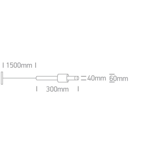 Apšvietimo bėgis 7W 3000K 42132/B/W