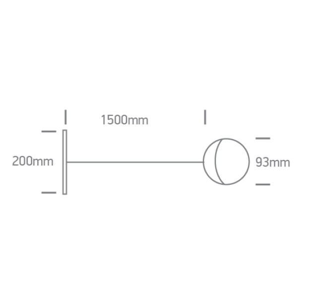 Apšvietimo bėgis 10W 3000K 42136/B/W Apšvietimo bėgis 10W 3000K 42136/B/W