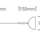 Bėginis LED šviestuvas 10W CCT 42142/B/V