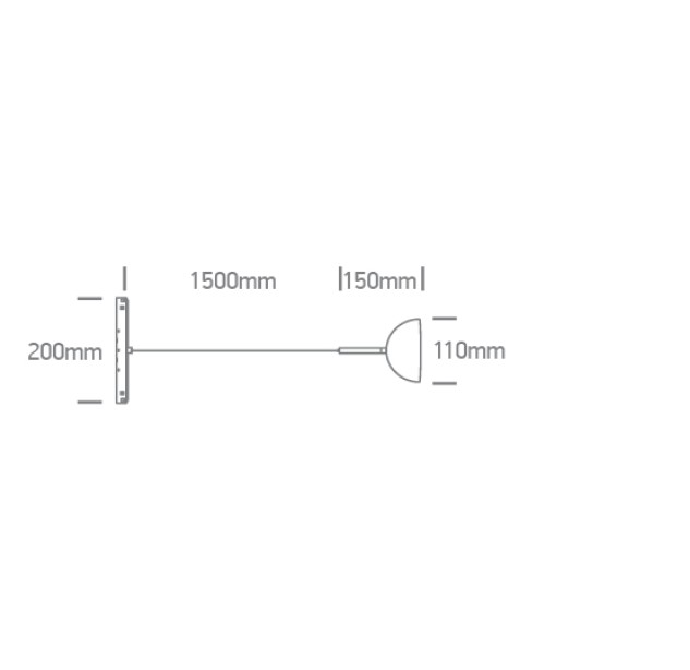 Bėginis LED šviestuvas 10W 42142L/B/V