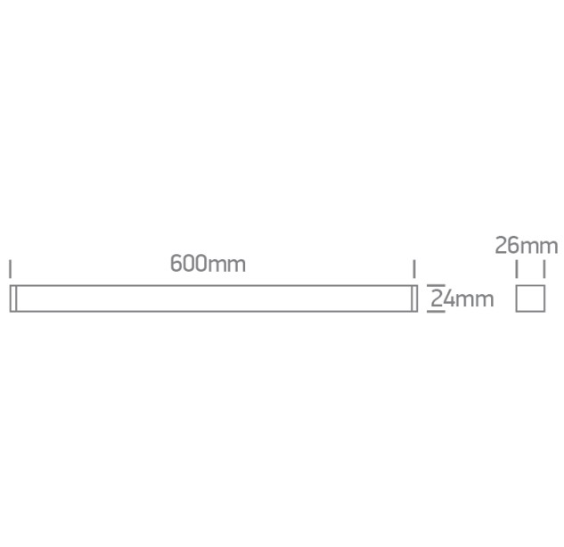 Bėginis LED šviestuvas 20W CCT 43100FC/B/V