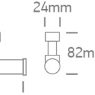 10W CCT Track LED Light 43126FA/B/V 10W CCT Track LED Light 43126FA/B/V