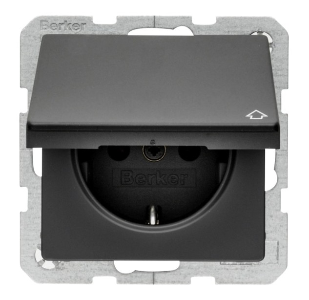 Schuko lizdas QC su dangteliu Q.1/Q.3/Q.7 47516066 Schuko lizdas QC su dangteliu Q.1/Q.3/Q.7 47516066