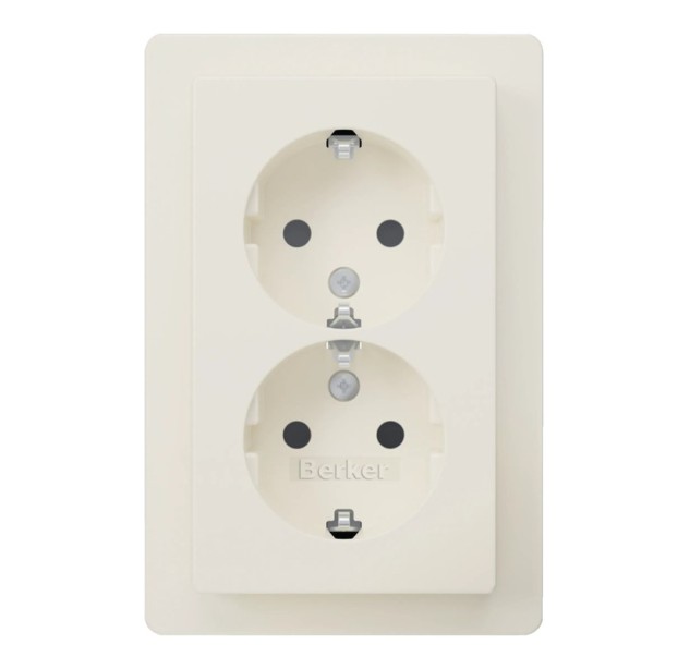 Schuko dvigubas lizdas QC Safety Plus Q.1 47596089 Schuko dvigubas lizdas QC Safety Plus Q.1 47596089