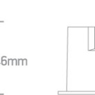 Įleidžiamas LED šviestuvas 3W 3000K 50103H/B/W