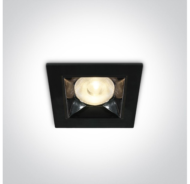 Įleidžiamas LED šviestuvas 6W 3000K 50106B/B/W