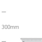 Įleidžiamas LED šviestuvas 30W CCT 50130FA/W/V Įleidžiamas LED šviestuvas 30W CCT 50130FA/W/V