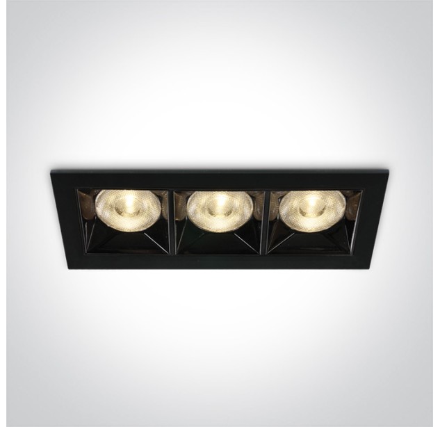 Įleidžiamas LED šviestuvas 12W 3000K 50306B/B/W