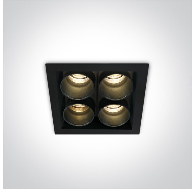 Įleidžiamas LED šviestuvas 10W 3000K 50406C/B/W Įleidžiamas LED šviestuvas 10W 3000K 50406C/B/W
