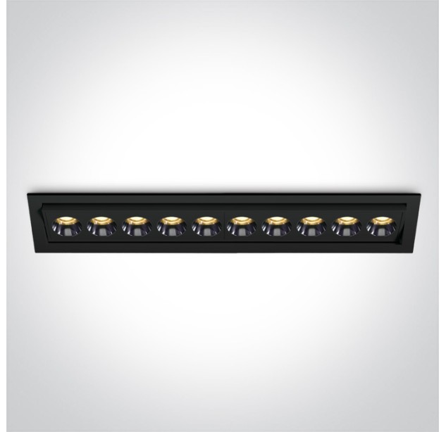 Įleidžiamas LED šviestuvas 24W 3000K 51024H/B/W