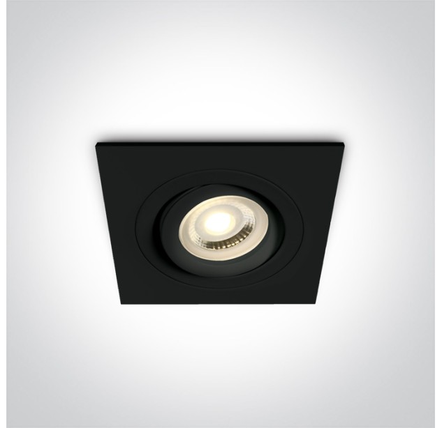 Reguliuojamas Įleidžiamas šviestuvas 10W GU10 51105ABG/B Reguliuojamas Įleidžiamas šviestuvas 10W GU10 51105ABG/B