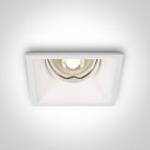 Reguliuojamas Įleidžiamas šviestuvas 10W GU10 51105TG/W Reguliuojamas Įleidžiamas šviestuvas 10W GU10 51105TG/W