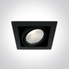 Reguliuojamas Įleidžiamas LED šviestuvas 30W 4000K 51130/B/C