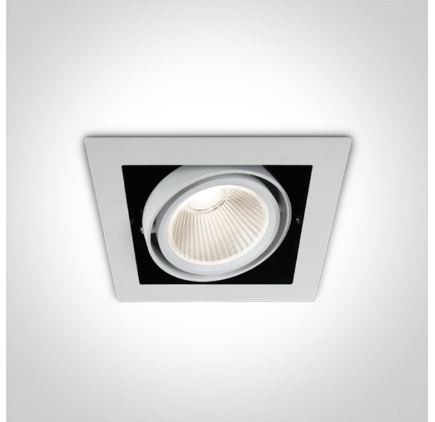 Reguliuojamas Įleidžiamas LED šviestuvas 30W 4000K 51130/W/C Reguliuojamas Įleidžiamas LED šviestuvas 30W 4000K 51130/W/C