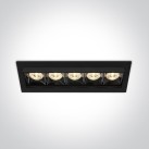 Reguliuojamas Įleidžiamas LED šviestuvas 20W 3000K 51506B/B/W