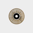 Pamela Shade %D8350x55mm Tekstūruota juoda/smėlio spalva
