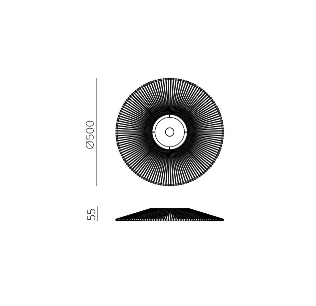 Pamela Shade %D8500x55mm Arcilla