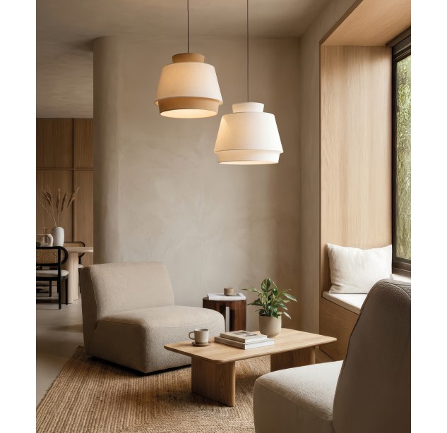 Aspen 3916/45, baltas/lininis gaubtas, CL.I