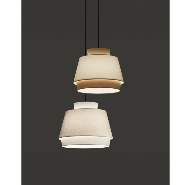 Aspen 3916/60, baltas/lininis gaubtas, CL.I