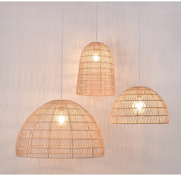 Evens Shade %D8405x255mm Natūrali rafija, E27