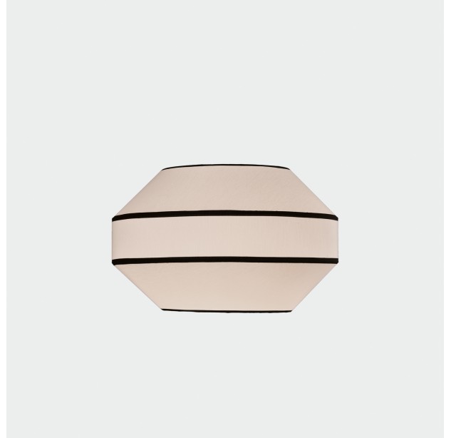Kira Shade %D8350x220mm Balta/Juoda, E27