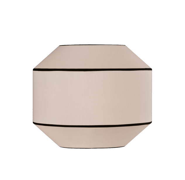 Kira Shade %D8450x375mm Balta/Juoda, E27