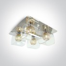 Dekoratyvinis šviestuvas 4x4x9W G9 60178B/C