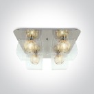 Dekoratyvinis šviestuvas 4x4x9W G9 60178B/C