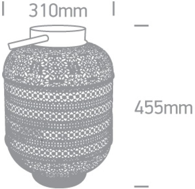 Dekoratyvinis šviestuvas 40W E27 61050A Dekoratyvinis šviestuvas 40W E27 61050A
