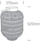Dekoratyvinis šviestuvas 40W E27 61050B Dekoratyvinis šviestuvas 40W E27 61050B
