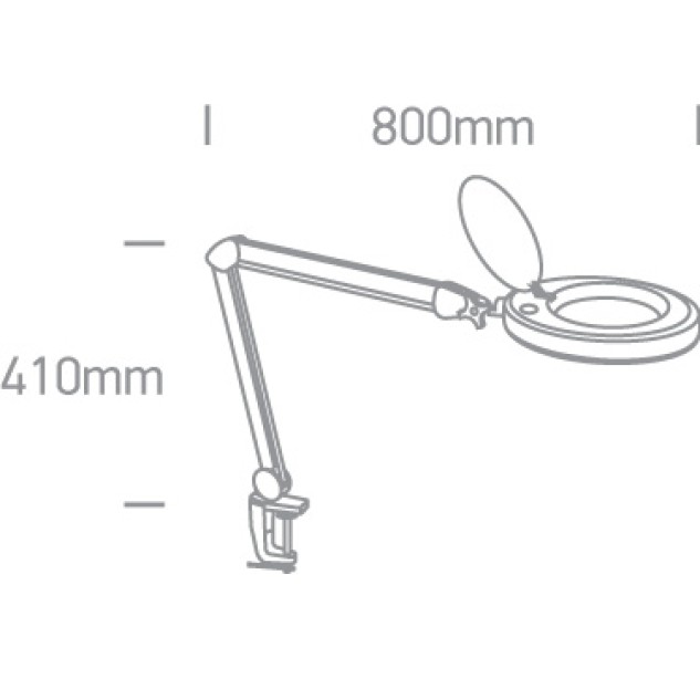 Lubinis LED šviestuvas 8W 6000K 61066/W