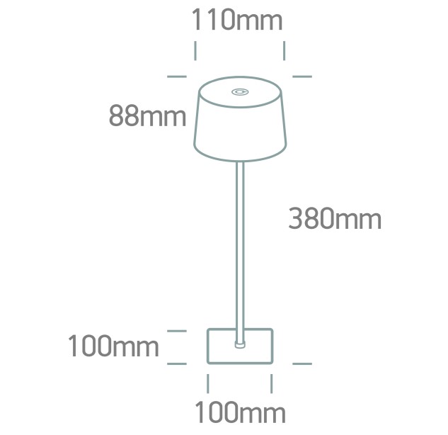 Dekoratyvinis LED šviestuvas 3,5W RGB+3000K IP54 61082/W/RGBW Dekoratyvinis LED šviestuvas 3,5W RGB+3000K IP54 61082/W/RGBW