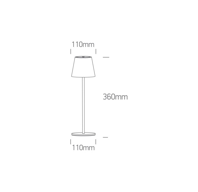 Dekoratyvinis LED šviestuvas 3,5W 3000K IP54 61082B/B/W Dekoratyvinis LED šviestuvas 3,5W 3000K IP54 61082B/B/W